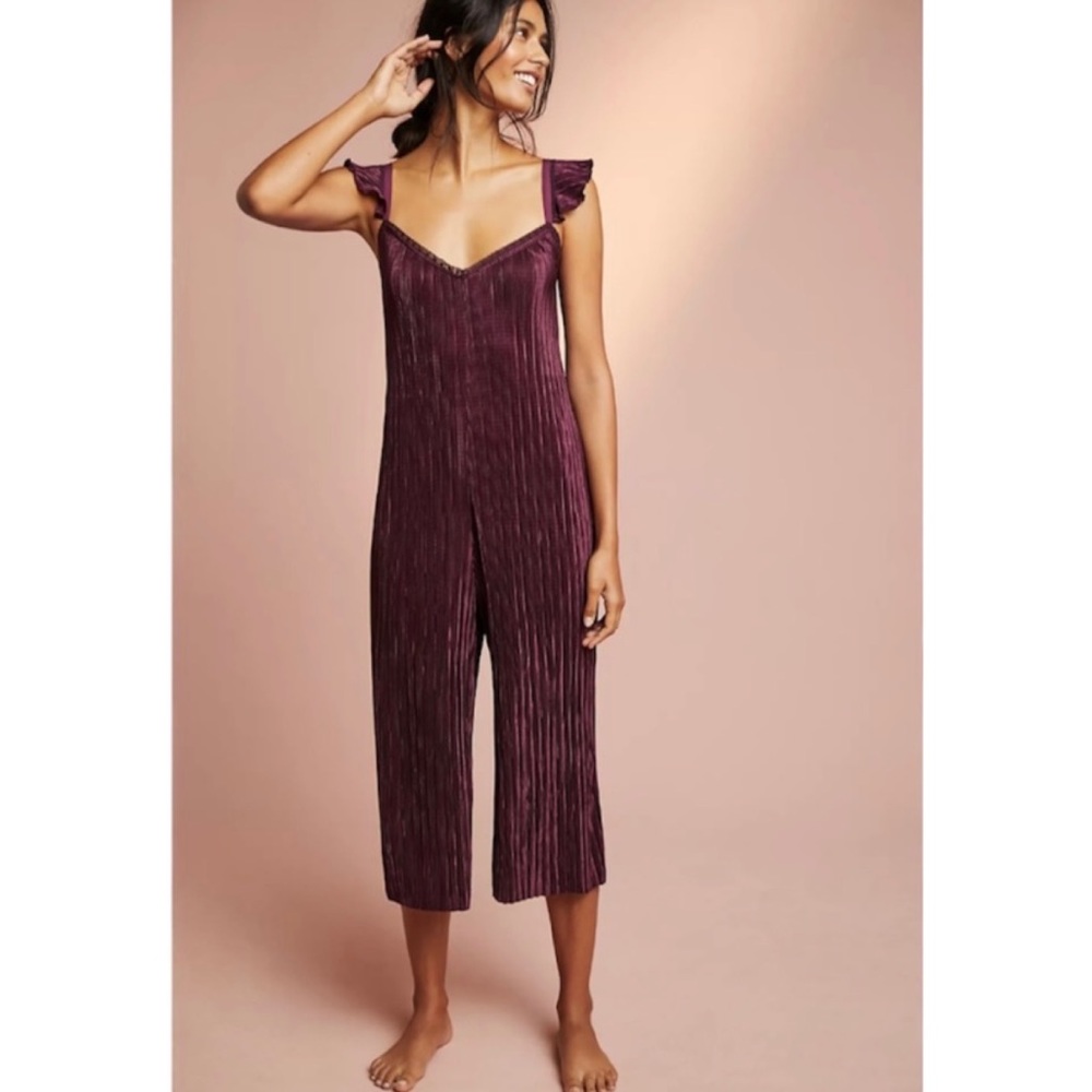 Anthropologie Floreat Willow Sleep Jumpsuit